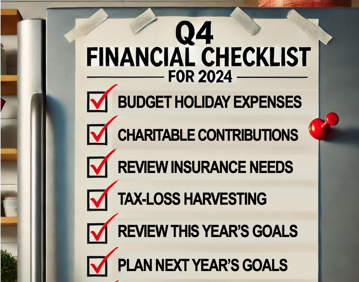 Q4 Financial Checklist