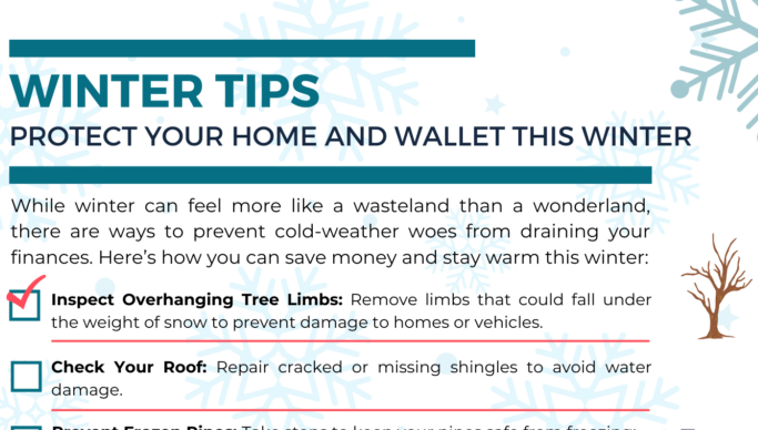 Winter Tips to Save Your Home and Wallet